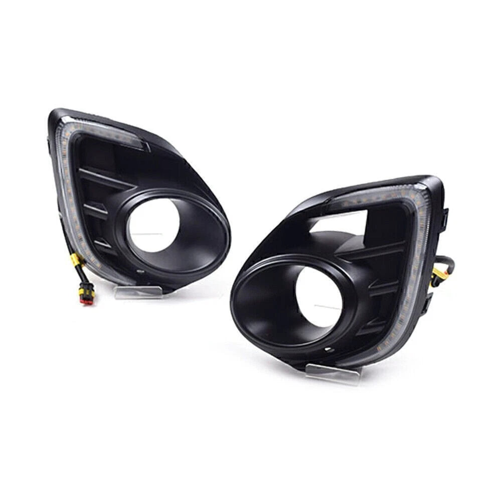 LED DRL Front Fog Light for Mitsubishi Lancer (2016–2018)
