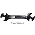 Multi-Function Wrench for Gas Cylinder Valves (HVAC Welding)