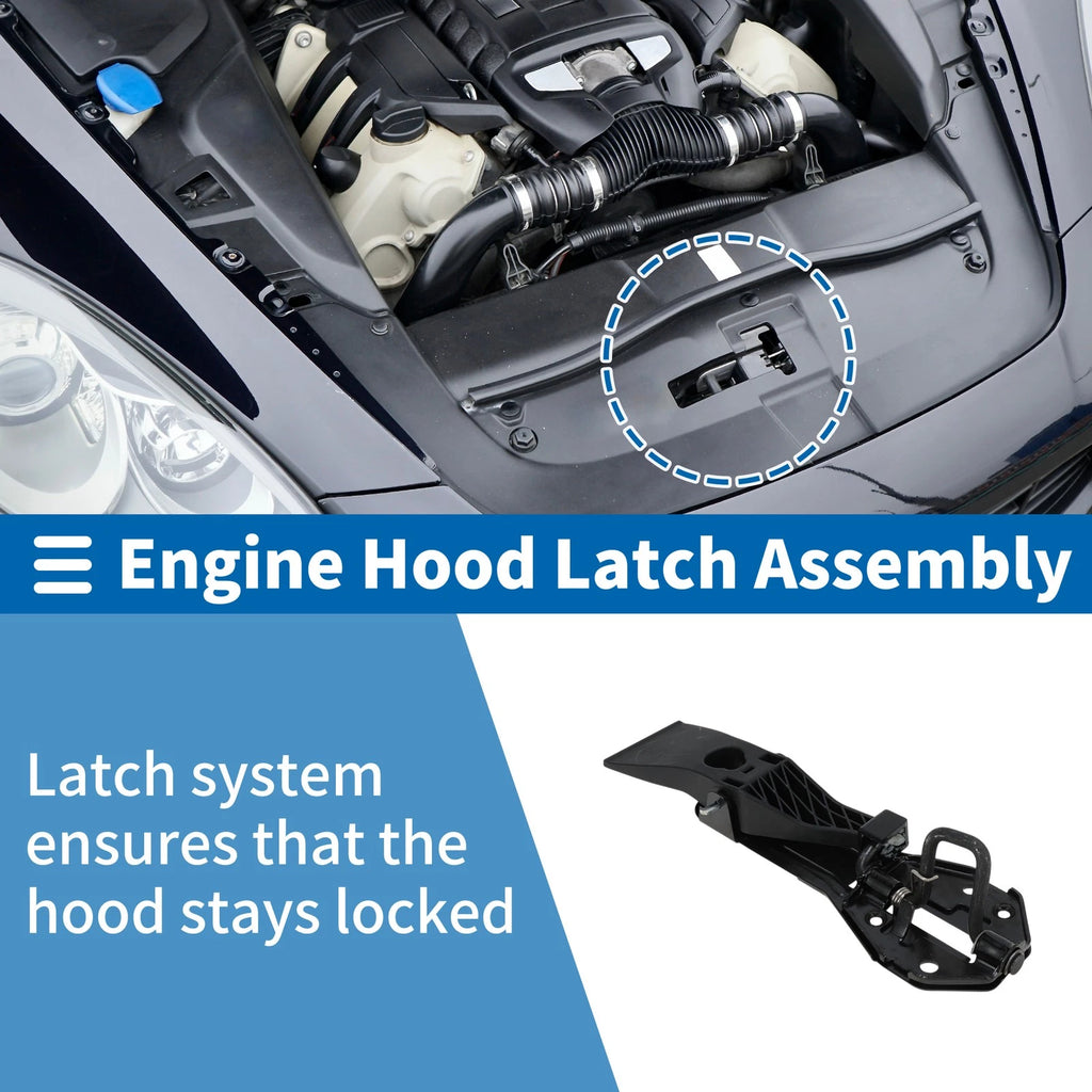 Hood Latch Assembly Replacement for Audi A6 (2011–2018)