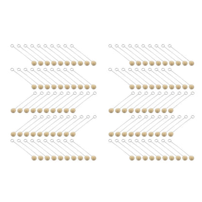 50Pack Wool Ball Brush Dauber for Leathercraft Tool DIY
