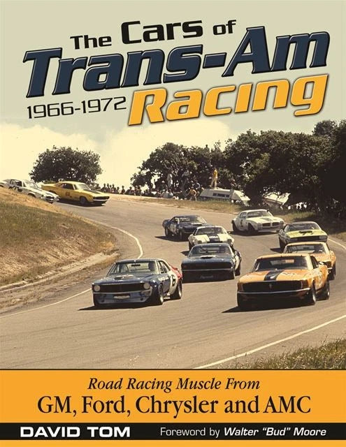 Trans-Am Racing Book for Camaro, Mustang, Challenger, Firebird (1966–1972)
