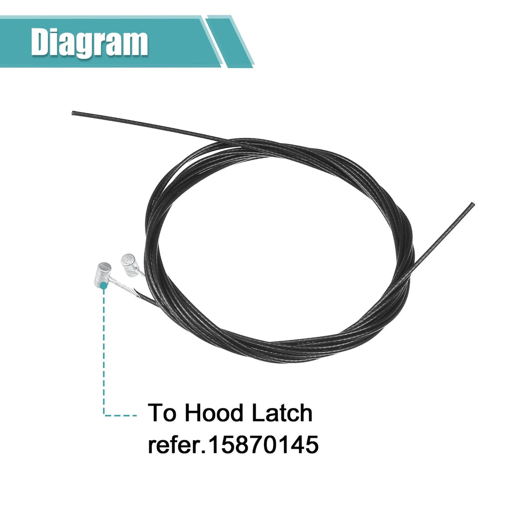 Hood Latch Release Cable for Honda Odyssey (2011–2017)