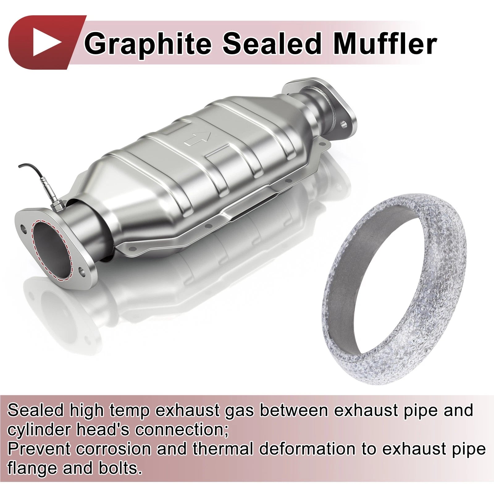Exhaust Manifold Gasket for - 60mm, Graphite