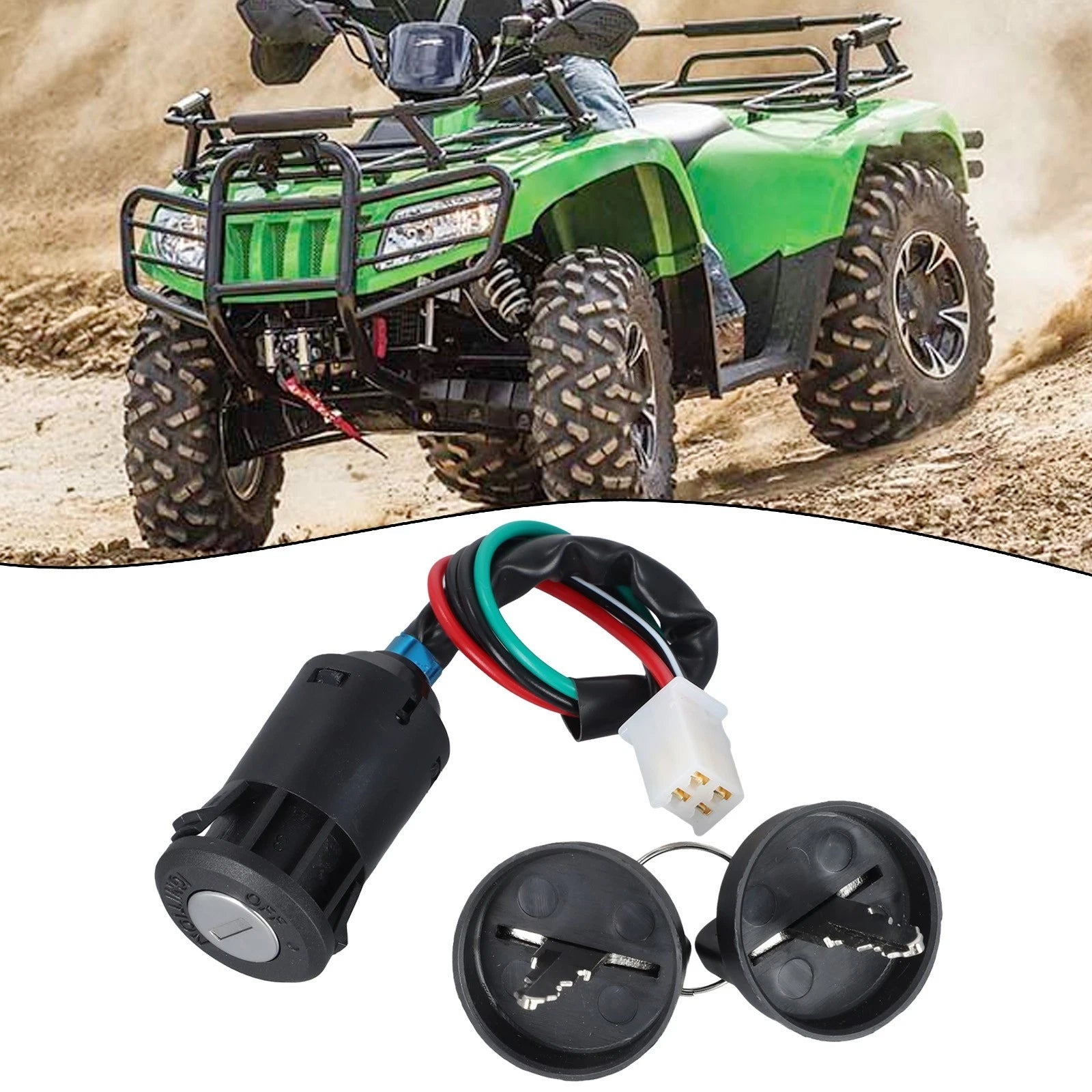 Ignition Switch 4 Wire for 50cc 70cc 90cc 110cc