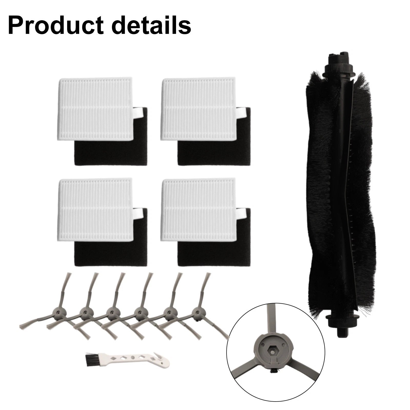 Replacement Brushes and Filters for Eufy L60 L50 Robot Vacuum