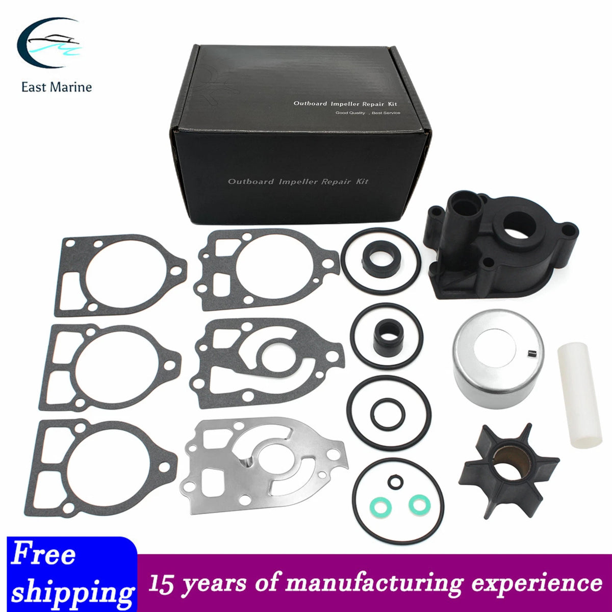 46-58618A4 Mercury V 150 175 200 225 HP Outboards Water Pump Impeller Kit