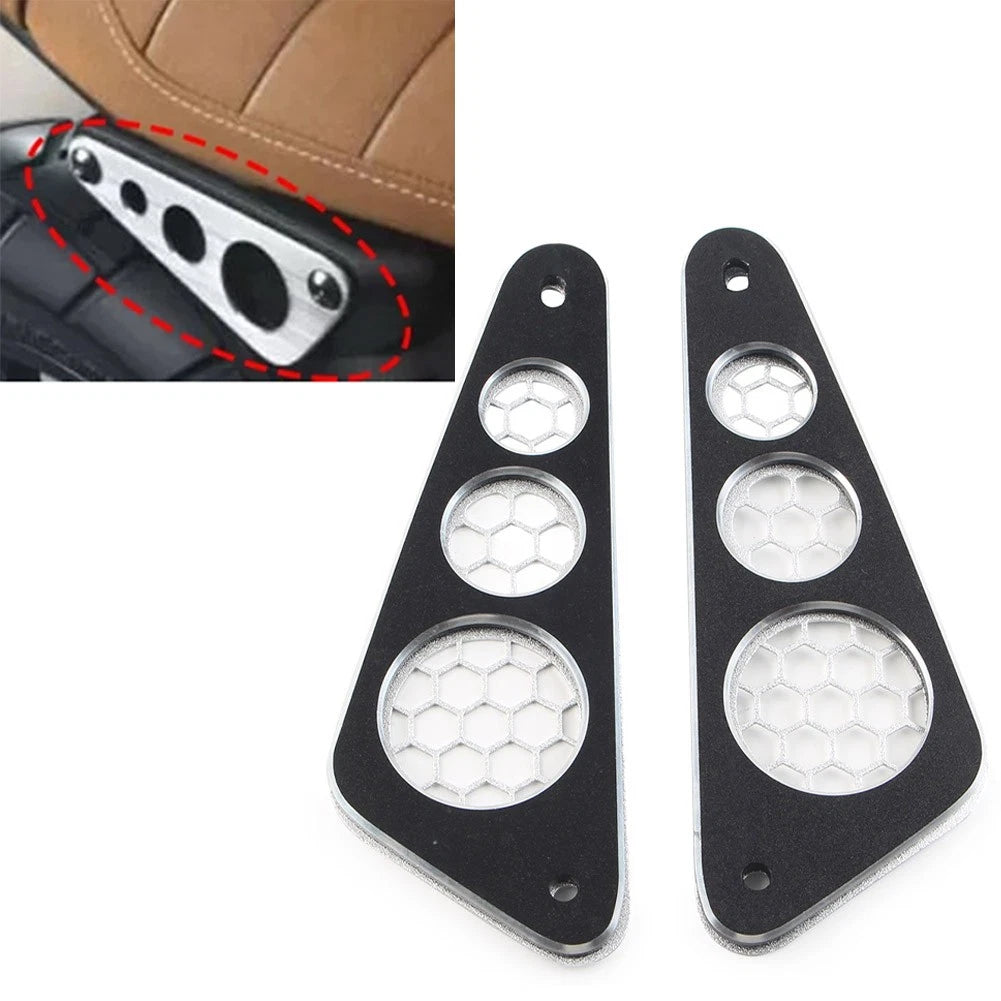 Rear Panel Guards for Yamaha XSR155 (2019–2022) - Black