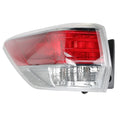 Taillight Assembly for Toyota Highlander (2014–2016) LH Rear Outer