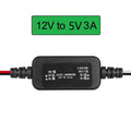 Waterproof DC Voltage Reducer Converter 12V to 5V 3A Power Module