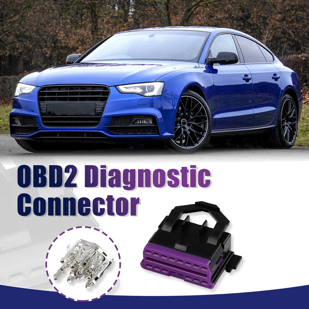 OBD2 Diagnostic Connector Female Socket for VW Audi (2000–2025)