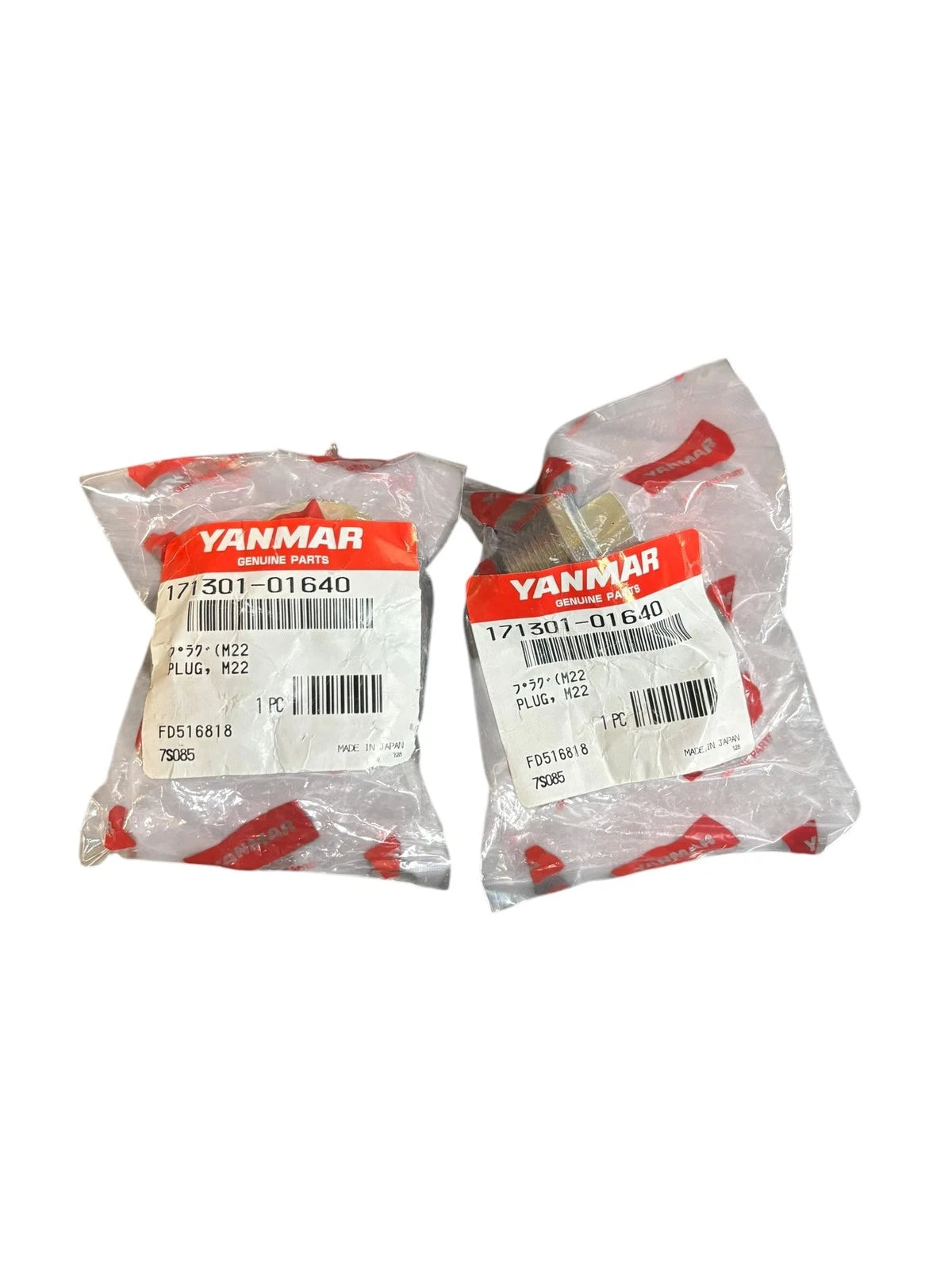 2X M22 Plug for Yanmar (171301-01640)