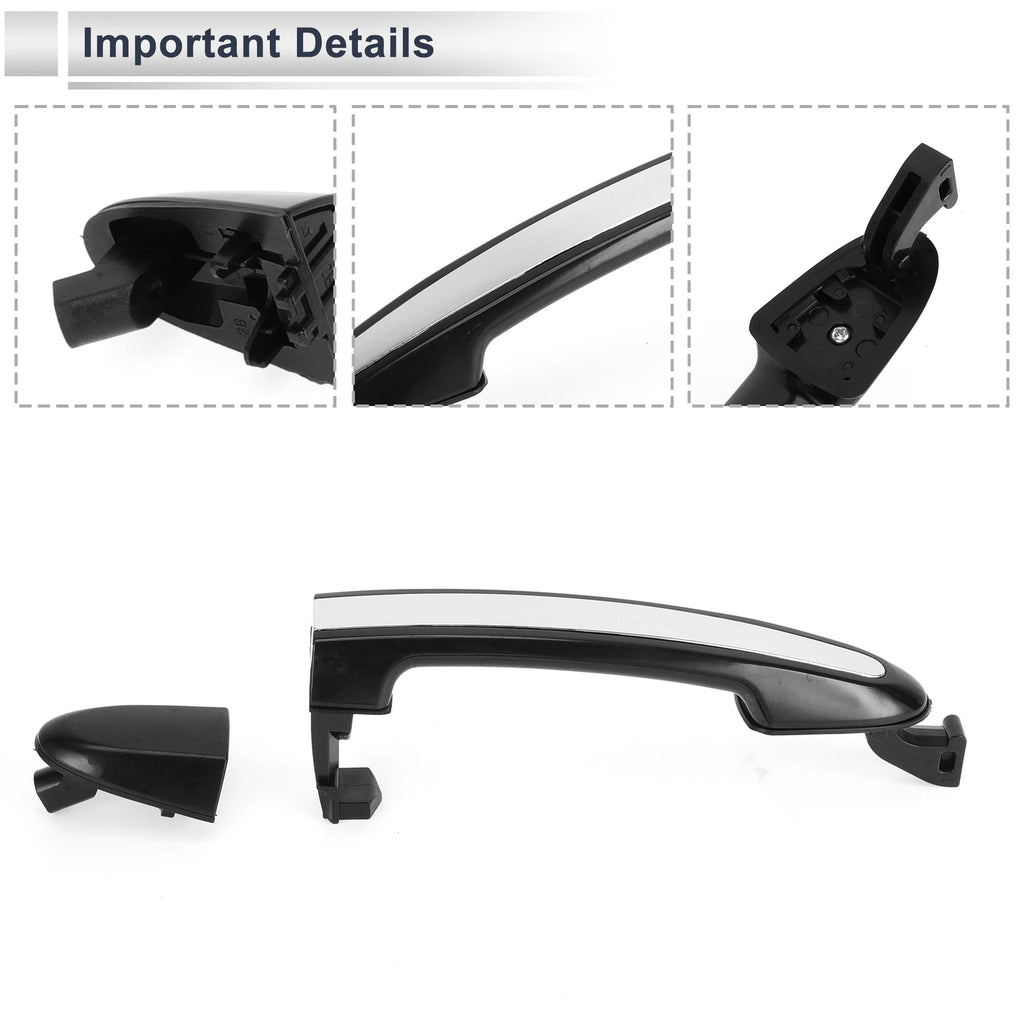 Front Right Door Handle for Hyundai Santa Fe (2007–2012)