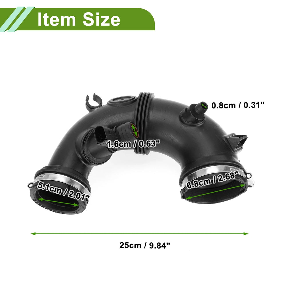 Air Filter Intake Hose Replacement for Mercedes-Benz W205 W213 M274 (1 Pc)