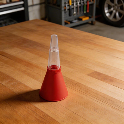 Threaded Oil Funnel Kit for Efficient Oil Changes