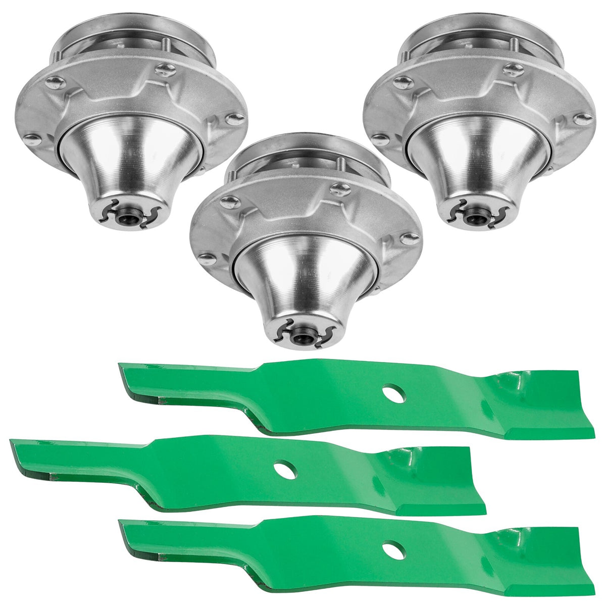Deck Spindle and Blade Replacement for John Deere Z915B Z920R ZTrak (2019–2024)