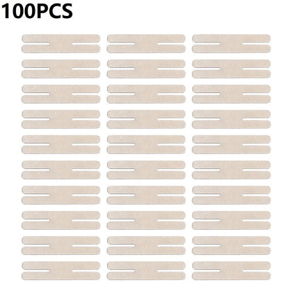 100pcs H Type Nickel Plated Steel Strap Strip Sheets for Battery Pack