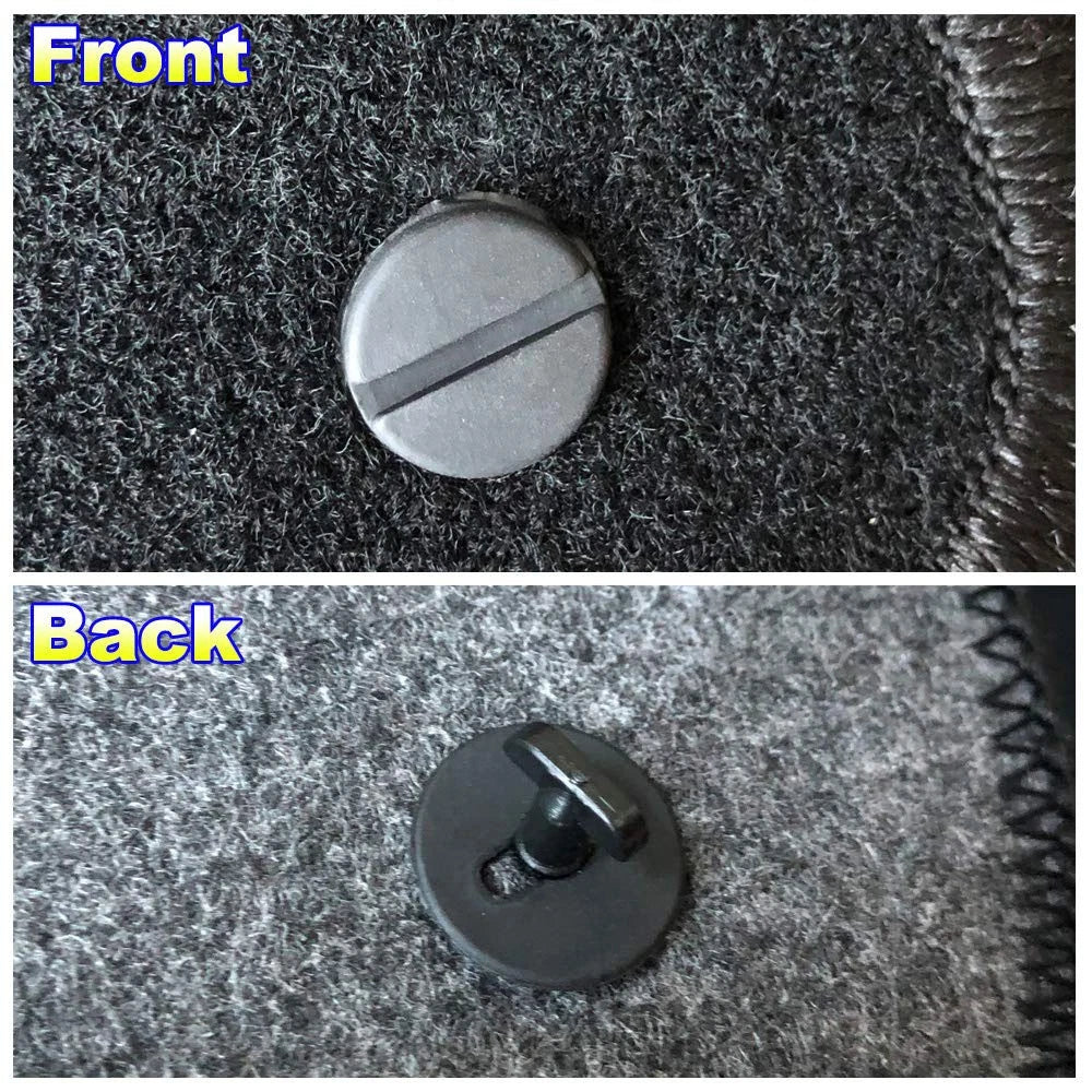 12PCS Floor Carpet Mat Retainer Clips #82119410191 For BMW E32 E34 E46 E38 E39