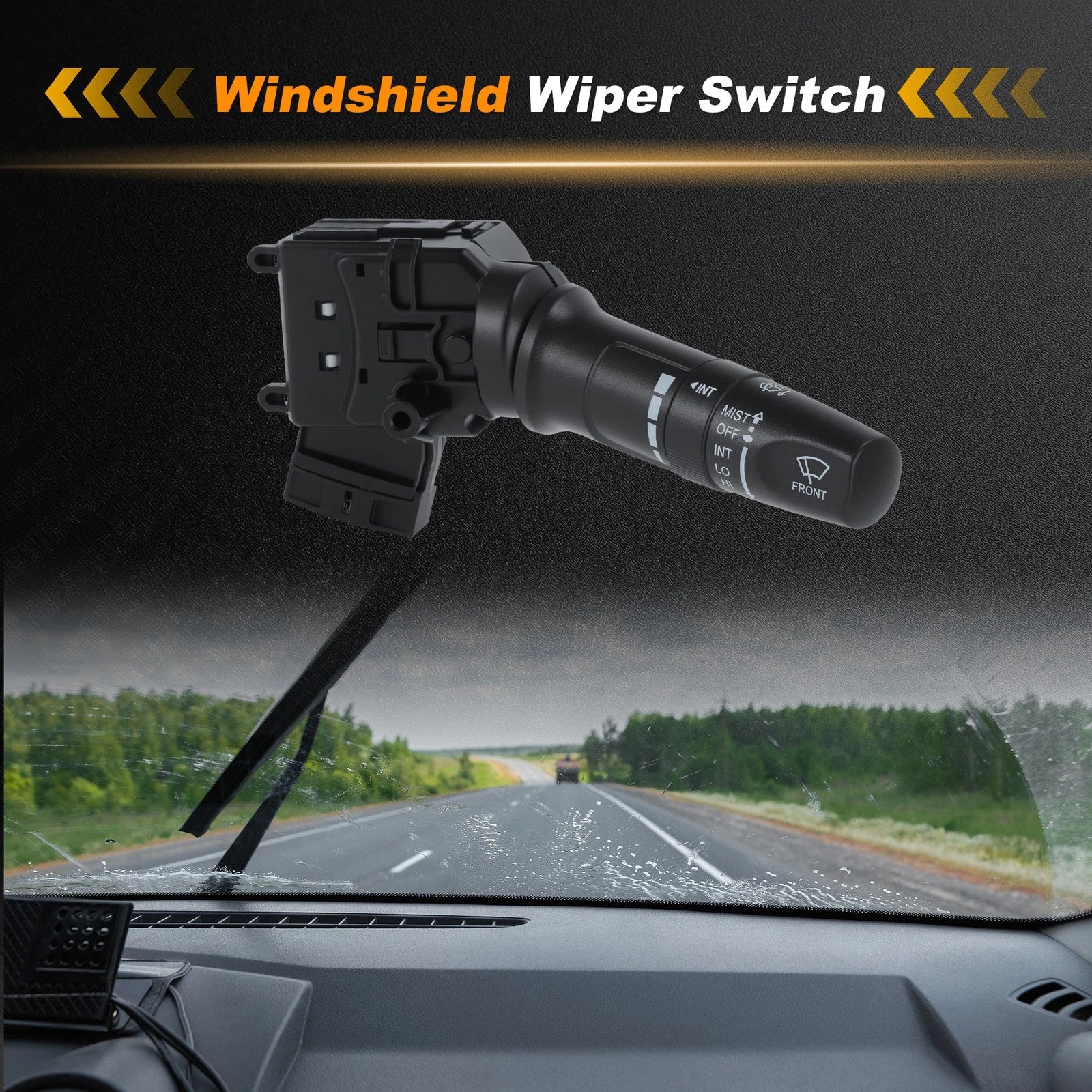 Windshield Washer Wiper Switch for Hyundai Accent (2012–2017) Replacement