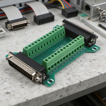 DB25MFA Terminal Block Adapter for Field Wiring (No Specific Years)
