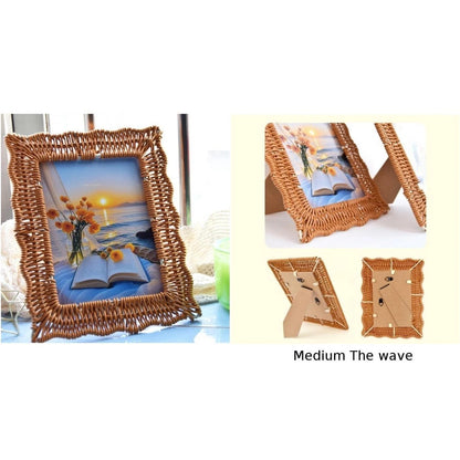 Rattan Frames for Indoor Decoration (Boho Style)