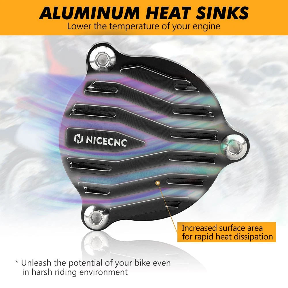 NICECNC Engine Oil Filter Cover Cap for Honda XR 650L (1993–2025) Anodized