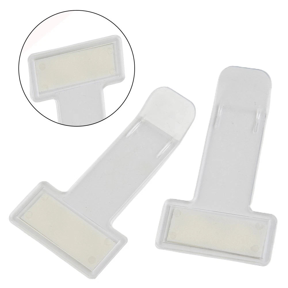 2X Parking Ticket Clip for Various Vehicles (Transparent)