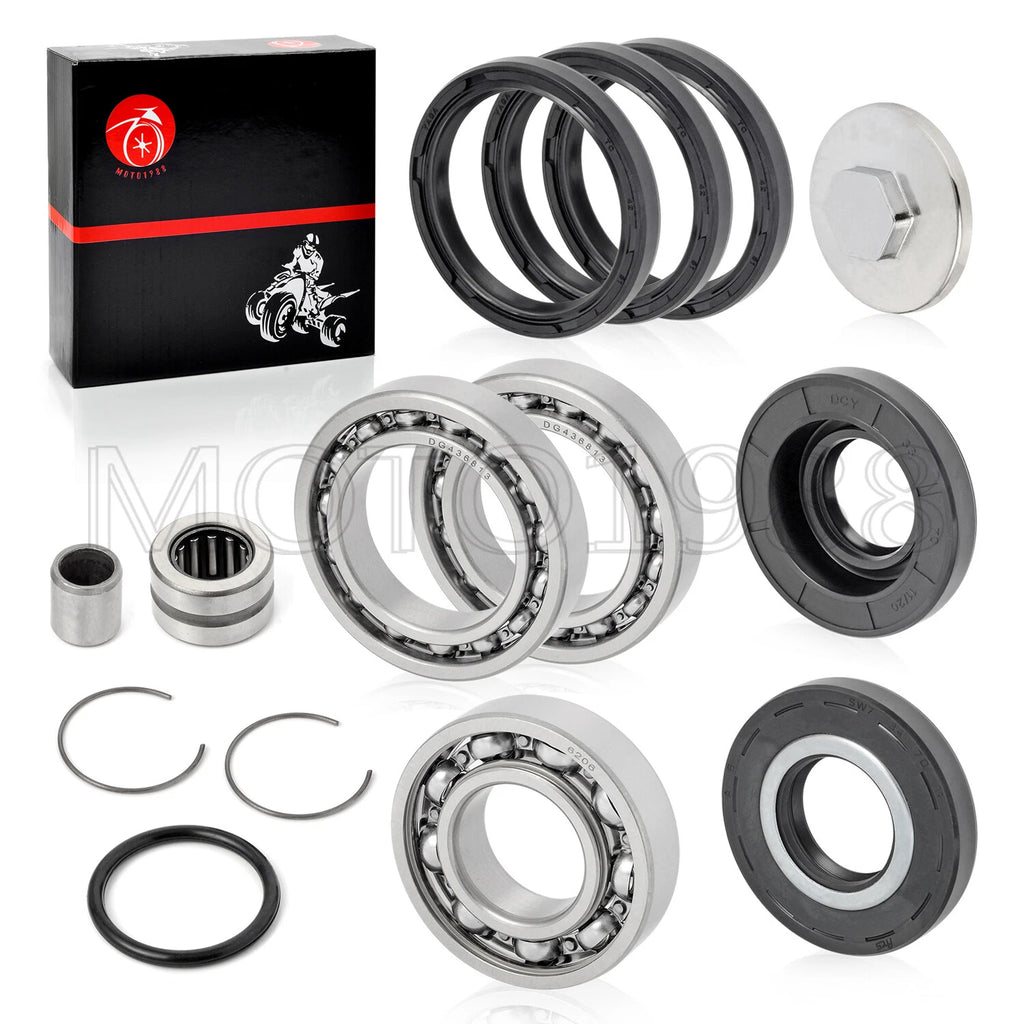 Rear Differential Bearing Seal Kit for Honda 250 Recon TRX250TE TM (1997–2017)
