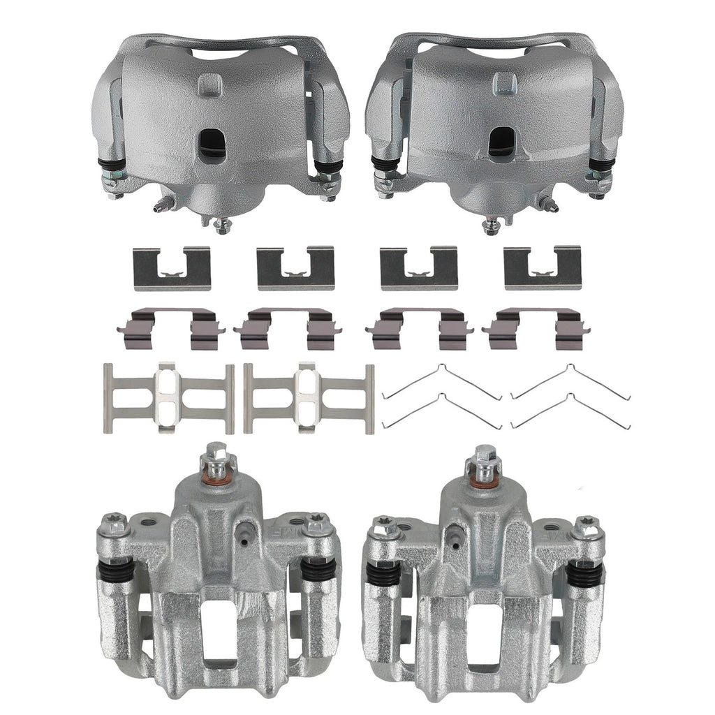 Disc Brake Caliper Full Set for Honda Element (2003–2011) Front + Rear