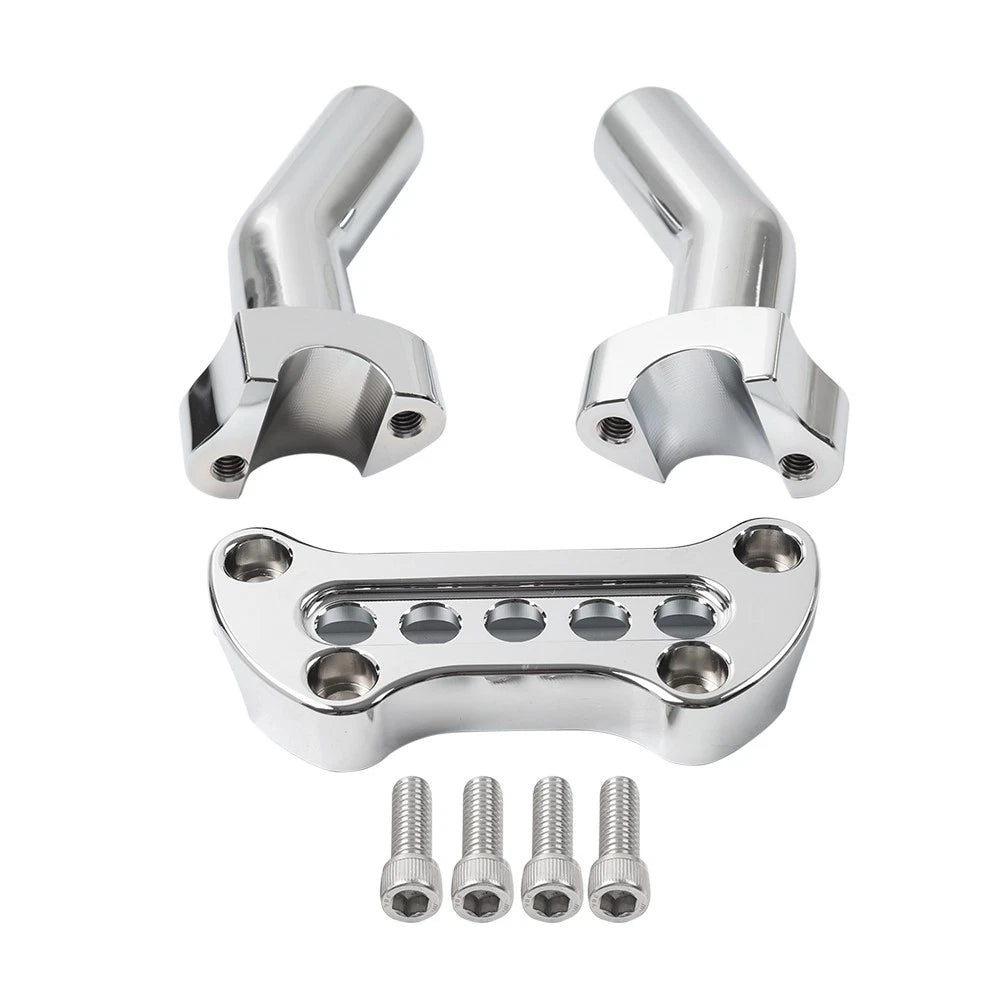 4.5" Pullback Handlebar Riser Top Clamp for Harley Super Wide Glide