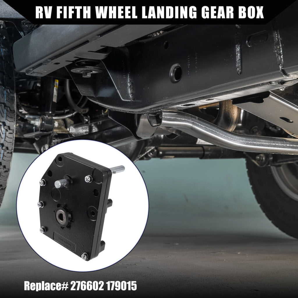 RV Fifth Wheel Power Landing Gear Box Kit for Trailer (2005–2015)