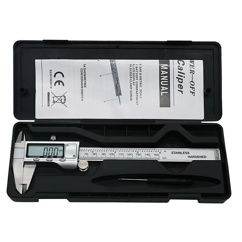 Digital Vernier Caliper 0-150mm for Precision Measurement