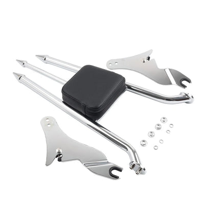 Passenger Backrest Sissy Bar for Harley Street Glide Road King (2009–2025) Chrome