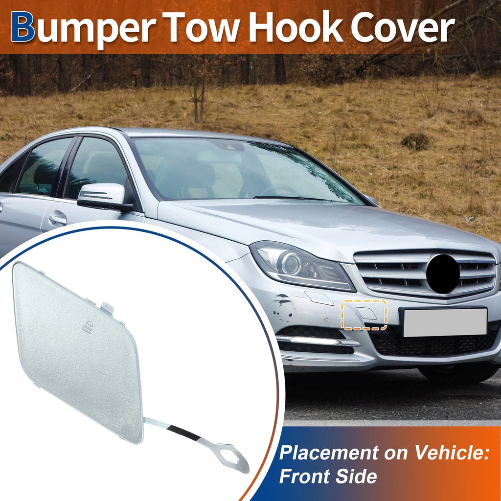 Front Tow Hook Cover Replacement for Mercedes-Benz A2048850426 (2010–2015)