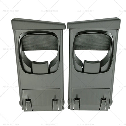 Pair Dash Cup Holders for Toyota Hilux Vigo MK6 MK7 (2005–2015) Grey