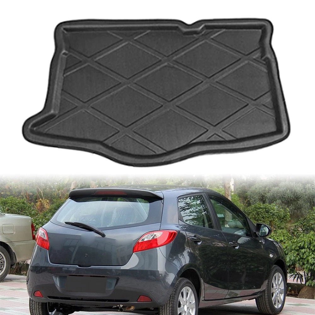 Rear Boot Liner Trunk Cargo Mat for Mazda 2/Demio GE (2008–2013)