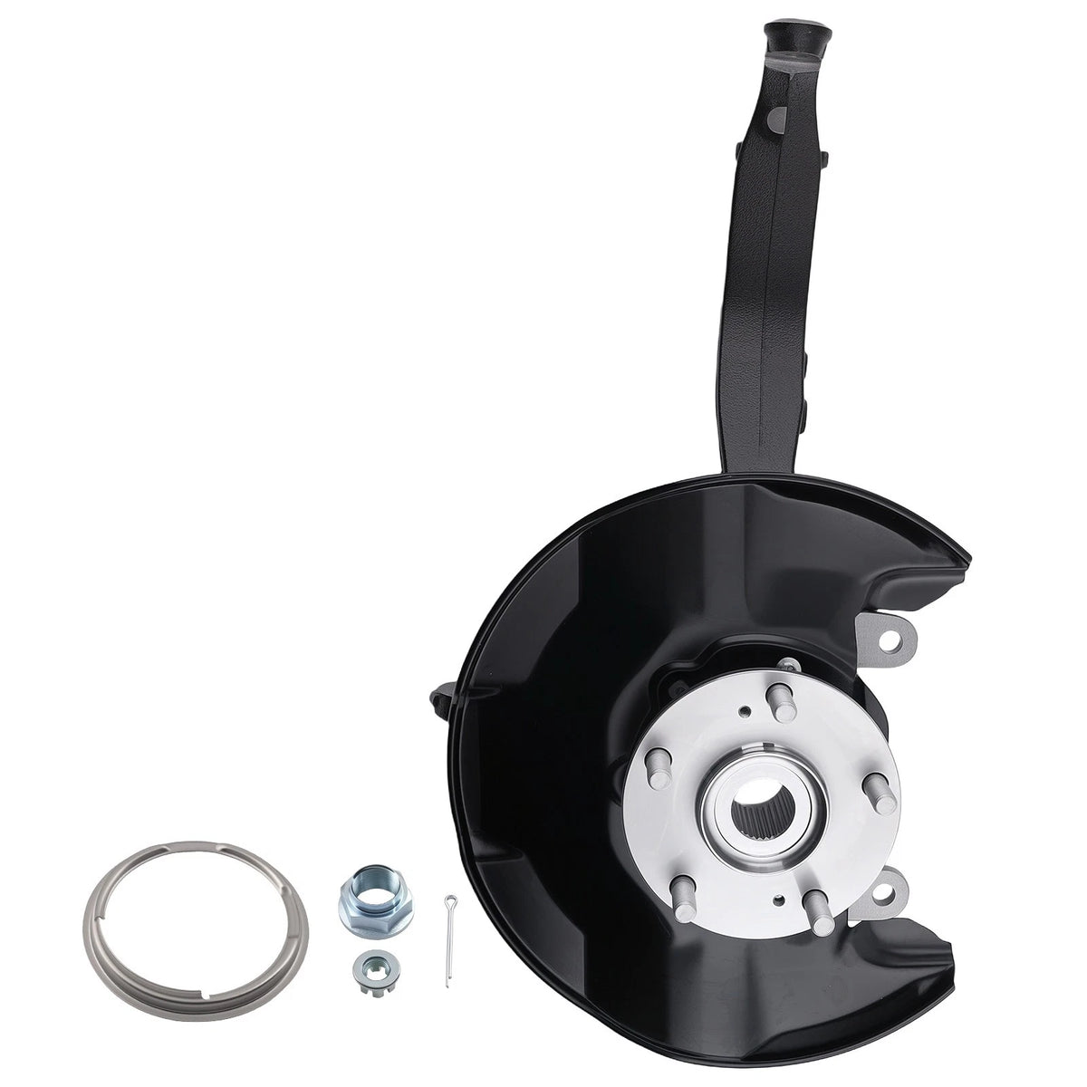 Front Steering Knuckle + Wheel Hub Bearing for Honda Accord (2008–2012) TSX (2009–2014)