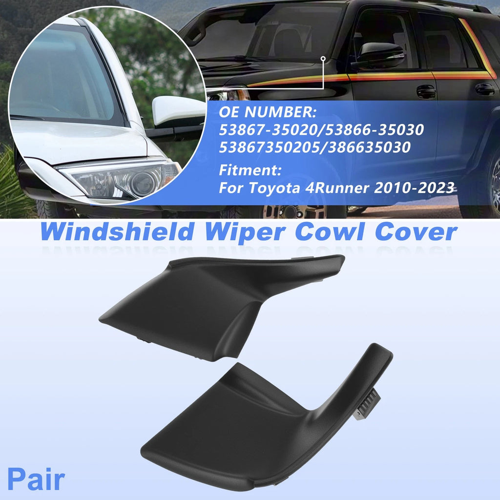 Windshield Cowl Replacement for Toyota 4Runner (2010–2023) 1 Pair