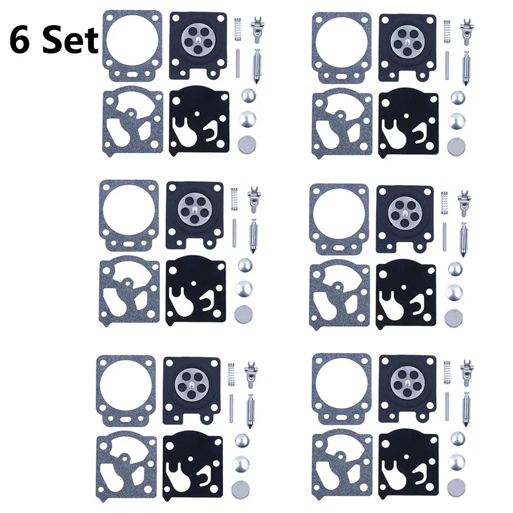 6x Carburetor Repair Rebuild Kit for Poulan Pro 3400 3700 3800 4000 (WT-875-A)