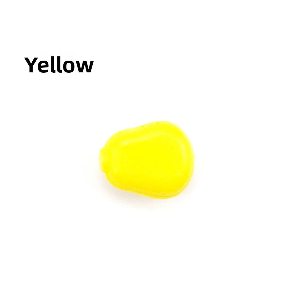 50pcs Floating Fake Corn Baits TPR Soft Lures for Freshwater Carp