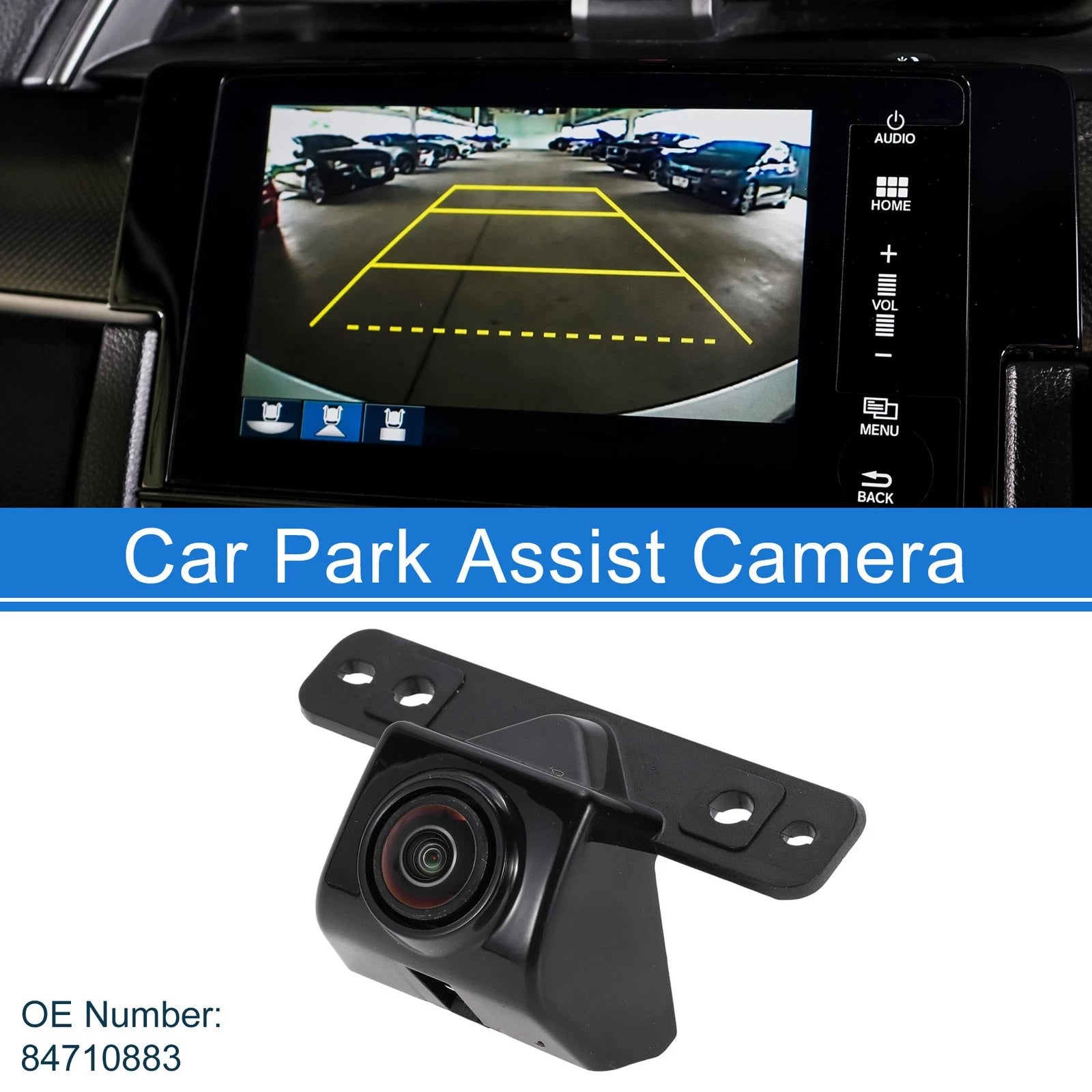 Front View Backup Camera Replacement for Chevrolet Suburban Tahoe 2021–2024