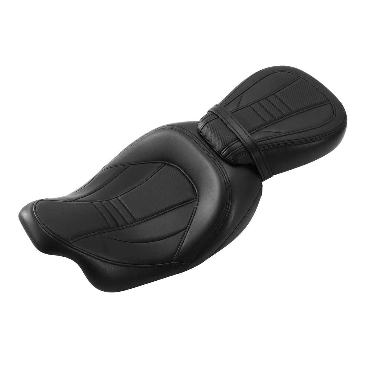 Low-Profile Seats for Harley Street Glide (2009–2023) Black