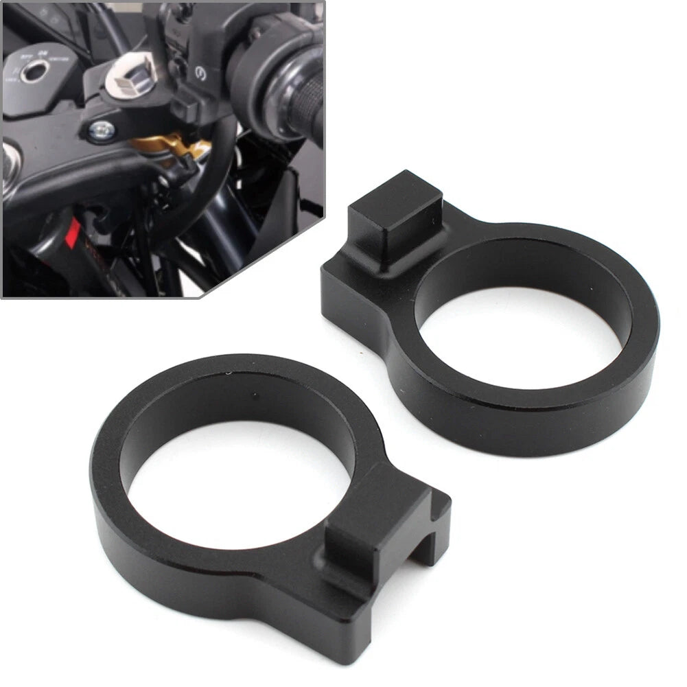 Handle Bar Riser Mounting Clamp Pair for Honda CBR125R (2004–2016)