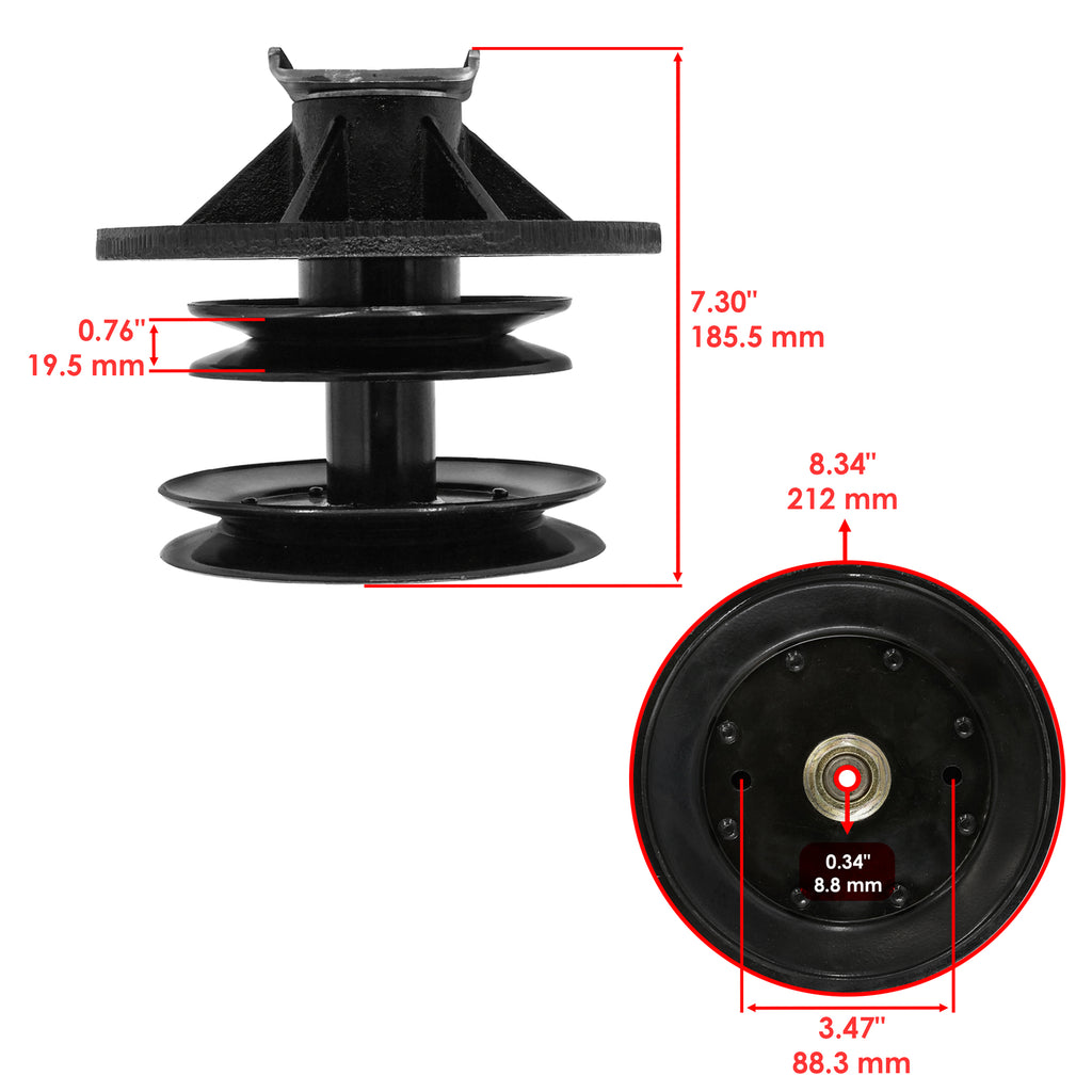 Deck Spindles Replacement for Toro Z 255 253 256 257 Z252 287 283 (62") (2000–2000)