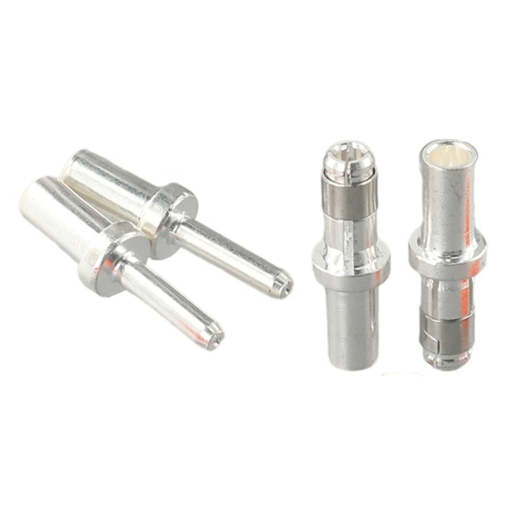 2X Copper Silver Waterproof Connectors for Terminal (Universal)