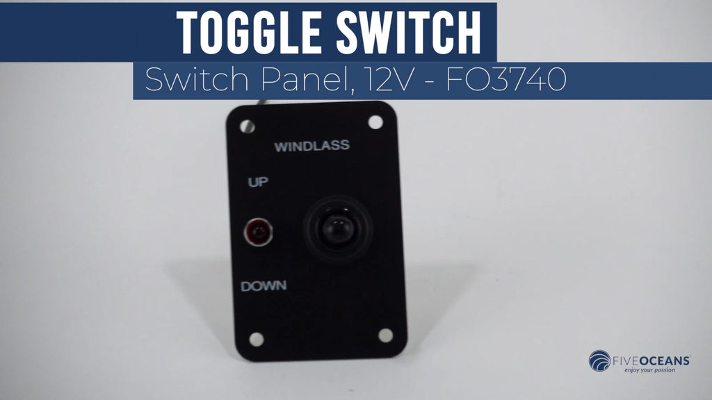 2-Pack Toggle Anchor Windlass Switch for (12V) - FO3740