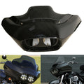 Inner & Outer Fairing Windshield & Trim for Harley Road Glide (1998–2013) Black