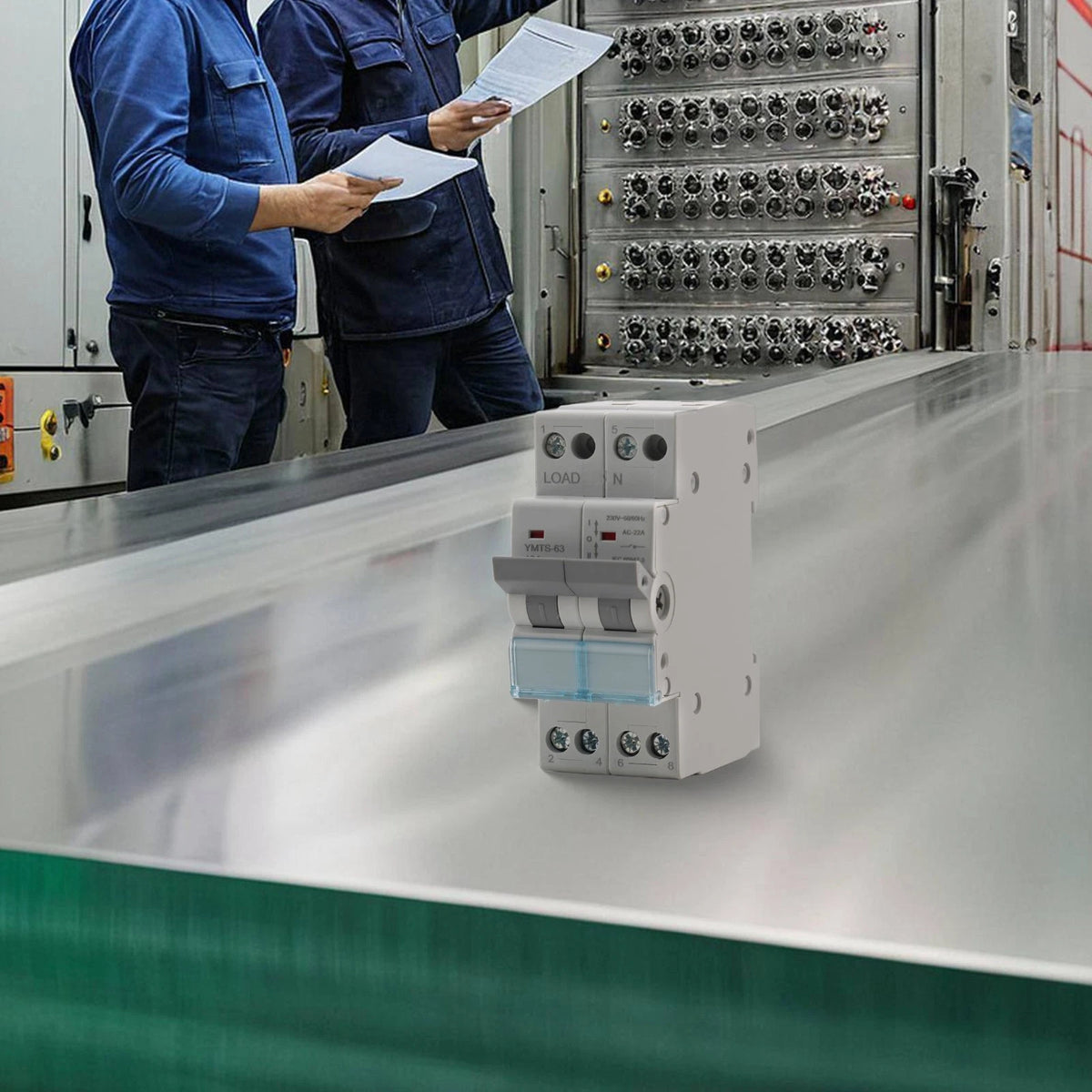 Dual Power Manual Transfer Switch for Easy Power Switching