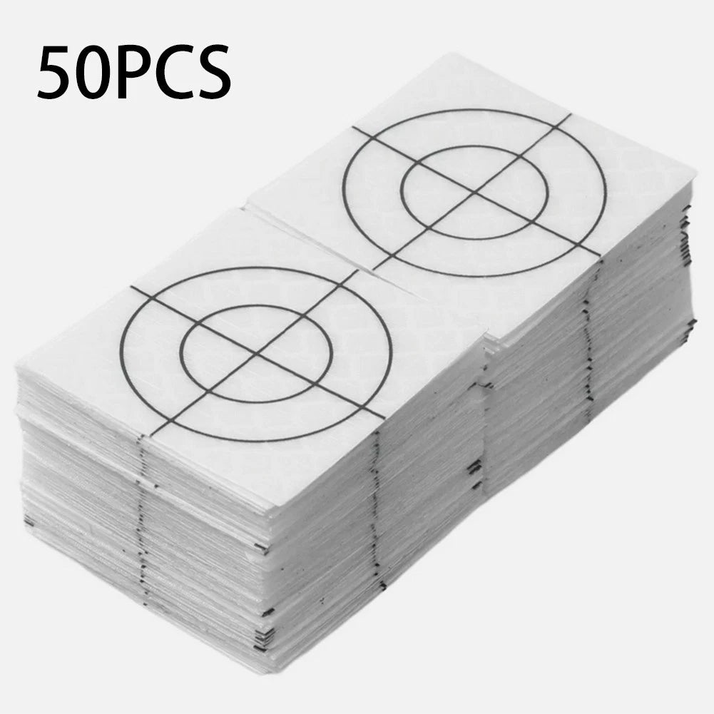 50pcs Silver Reflective Total Station Reflector for Total Stations
