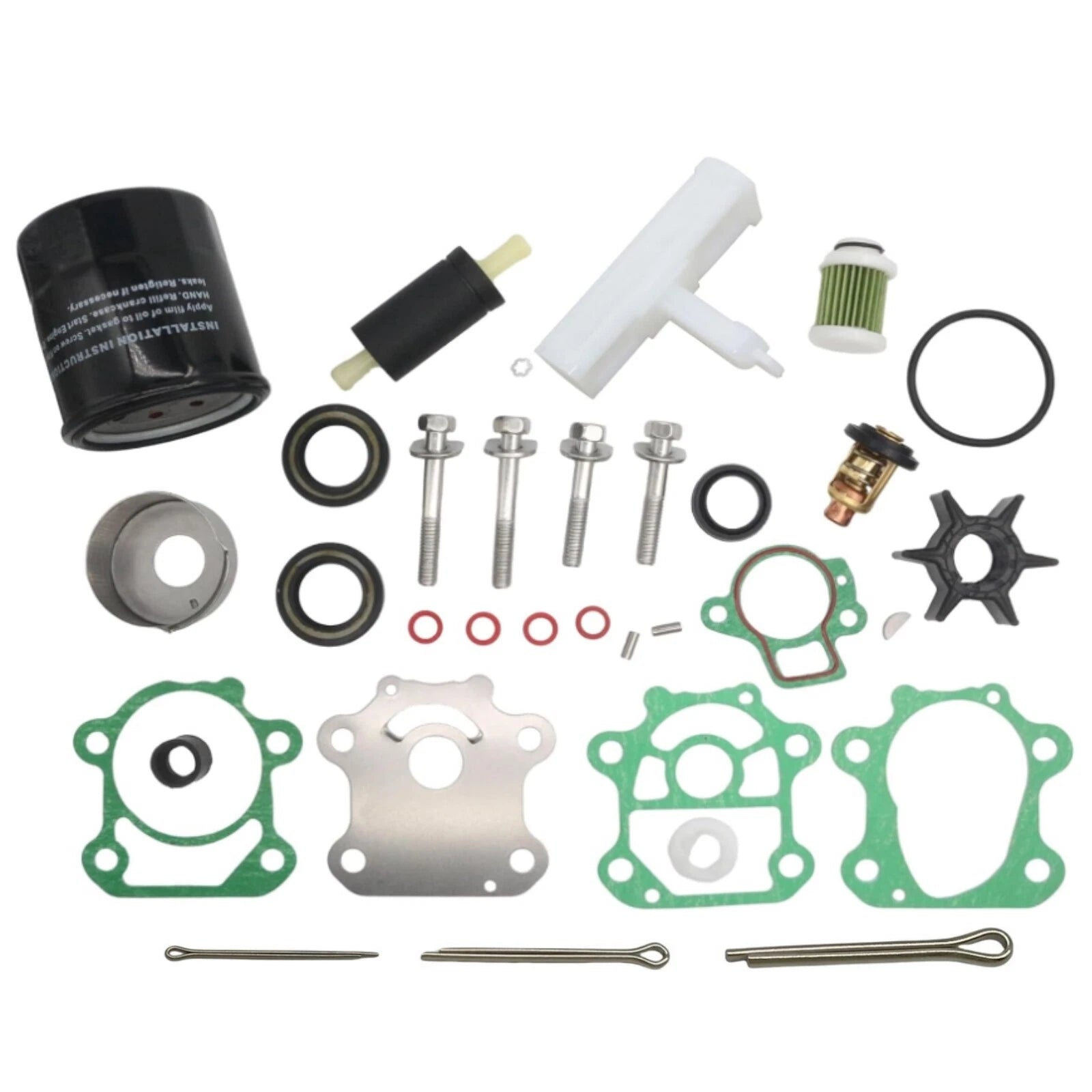 Maintenance Repair Kit for Yamaha 4-Stroke 70HP F70A (6CJ-W0078, 6C5-24251)