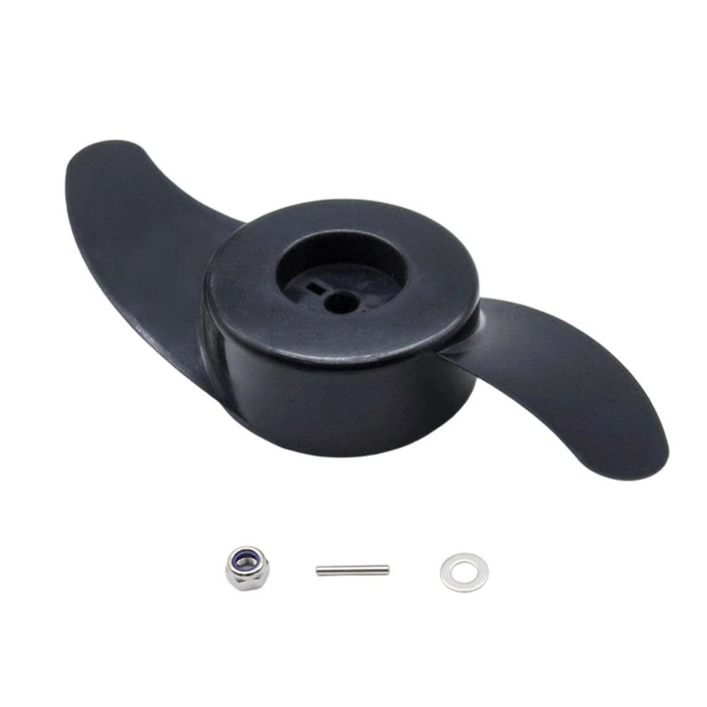 Anti-tangling Outboard Propeller for Quick-install DIY Replacement